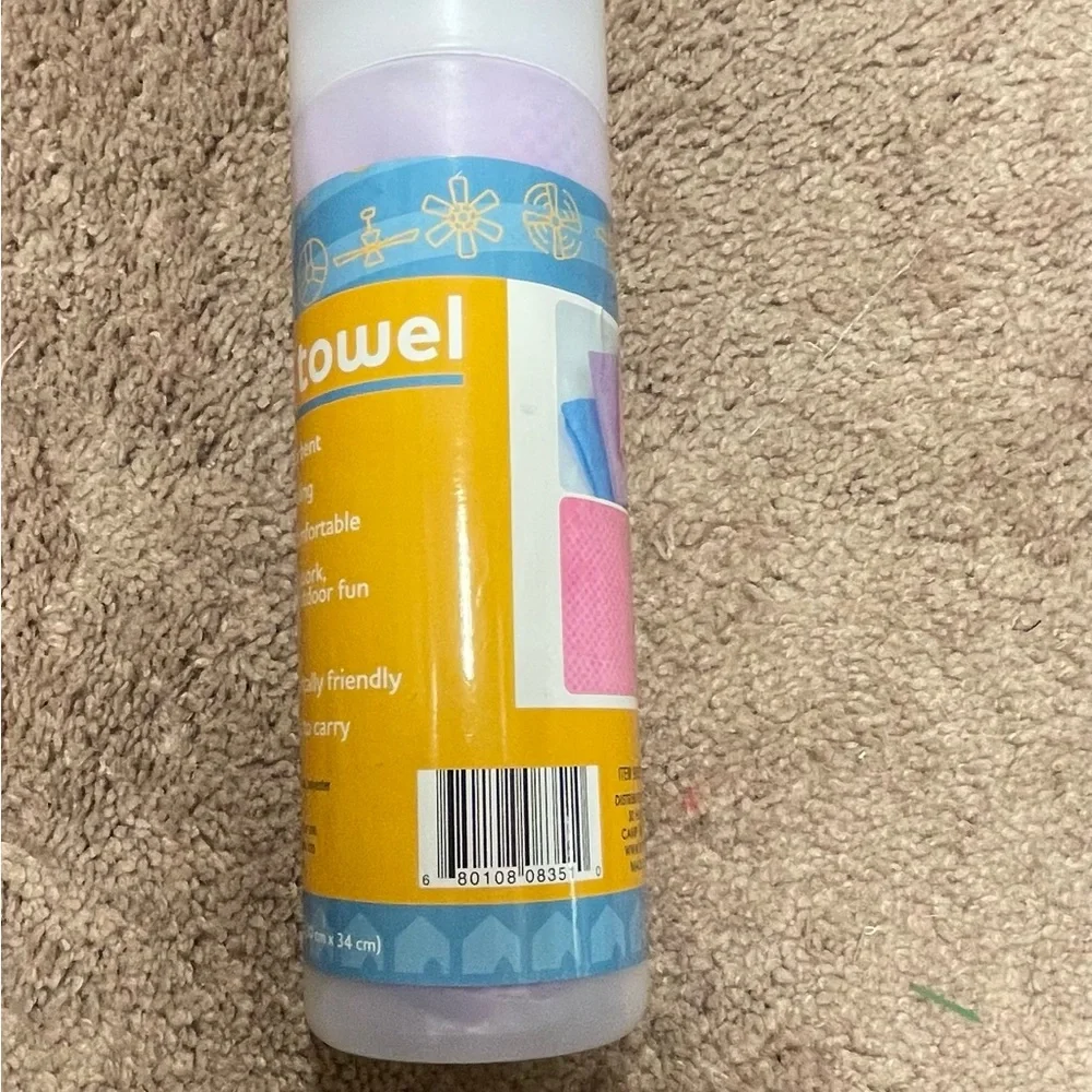 Workout towel purple